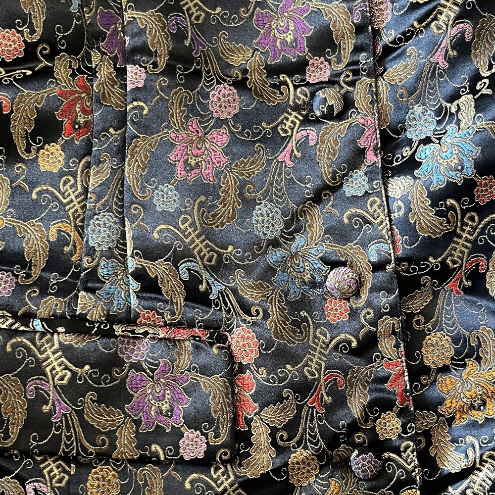 Vintage Floral Brocade Blazer Dress - Picture 5 of 5
